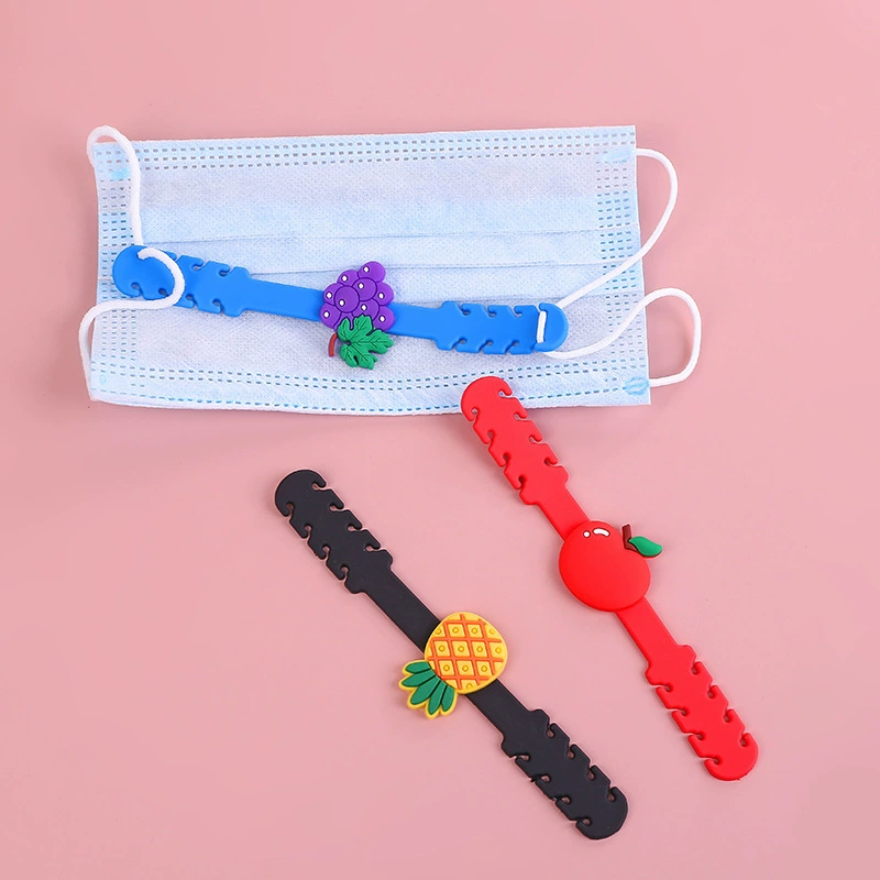 Новый Творческий ПВХ мягкий резиновый мультфильм детская маска регулировочный крюк маска веревка ушной крючок регулировочный ремень
