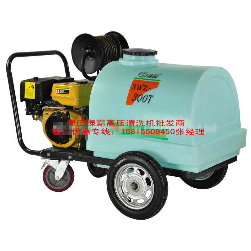 汽油动力清洗机3WZ-160T 可移动汽油冲洗机
