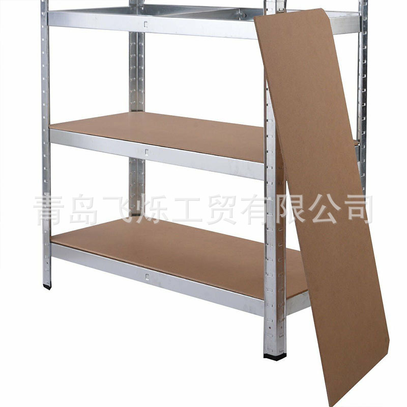 ヨーロッパのアングル鋼亜鉛メッキシルバー棚 5 層プラスチックスプレー床置き家庭用収納ラック倉庫自動車修理収納収納ラック