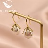 Advanced small design organic earrings from pearl, high-quality style, simple and elegant design, wholesale