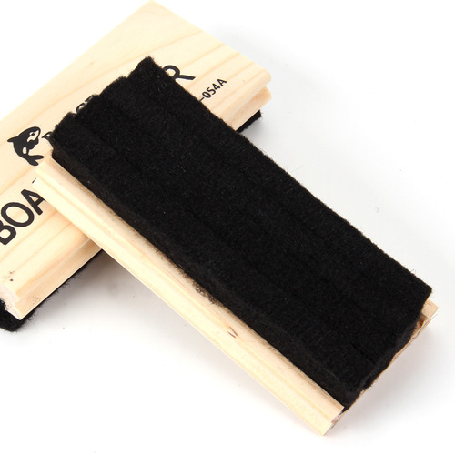Wooden blackboard eraser felt non-static whiteboard eraser chalk eraser school original wood whiteboard eraser mini wholesale