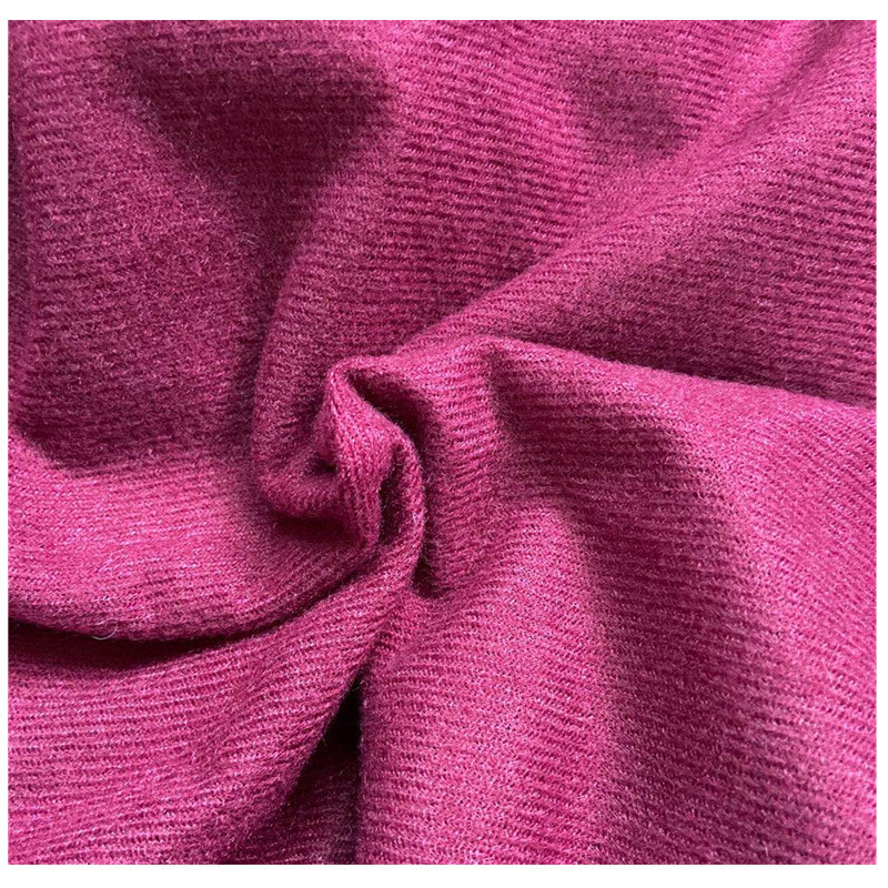 En stock suministro de tela cepillada tela velcro hebilla tela de peluche de juguete de tela de urdimbre tejido de poliéster de punto