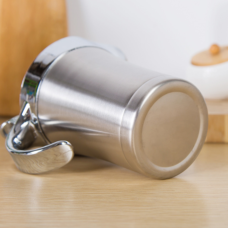 Salsa de acero inoxidable 304 palillos de salsa de barco salsa de carne occidental salsa de olla taza salsa frasco con tapa condimento líquido botella
