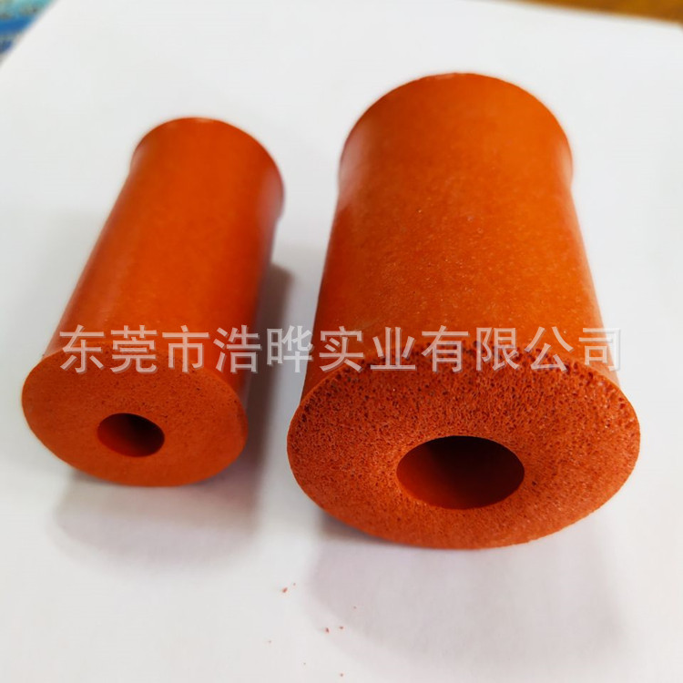 厂家直销硅胶红色耐高温软管 epdm橡胶发泡软管 nbr套管 物美价廉