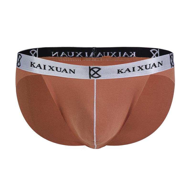 Seamless Modal Men's Briefs Ultra-Thin Low-Waist Sexy Lightweight Comfortable Breathable Boxer Briefs