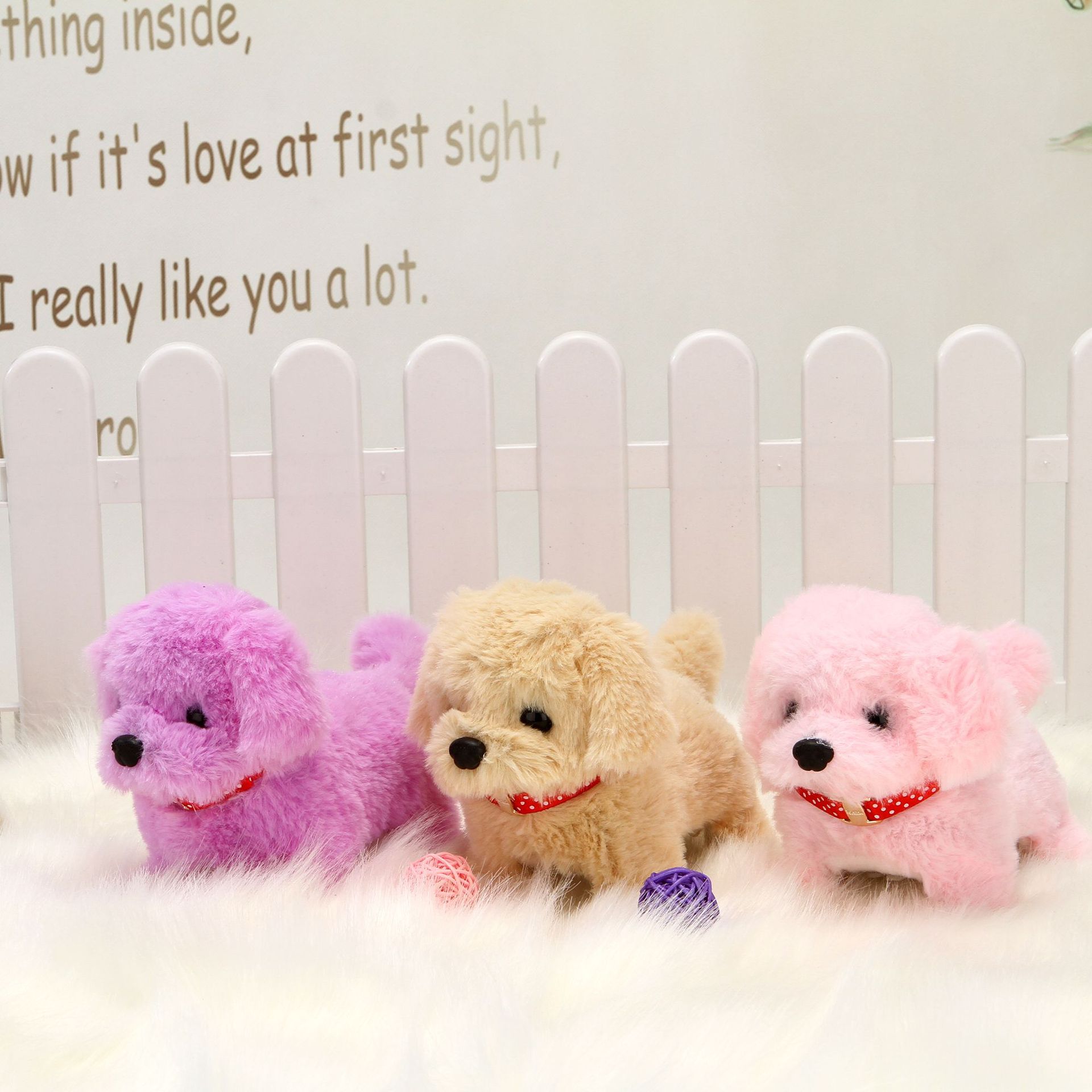 El color aleatorio del perro