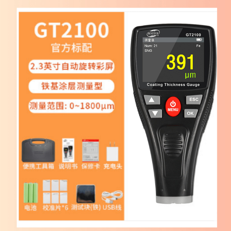 标智TENETECH  GT2100  涂层测厚仪（铁基型）/涂层检测仪