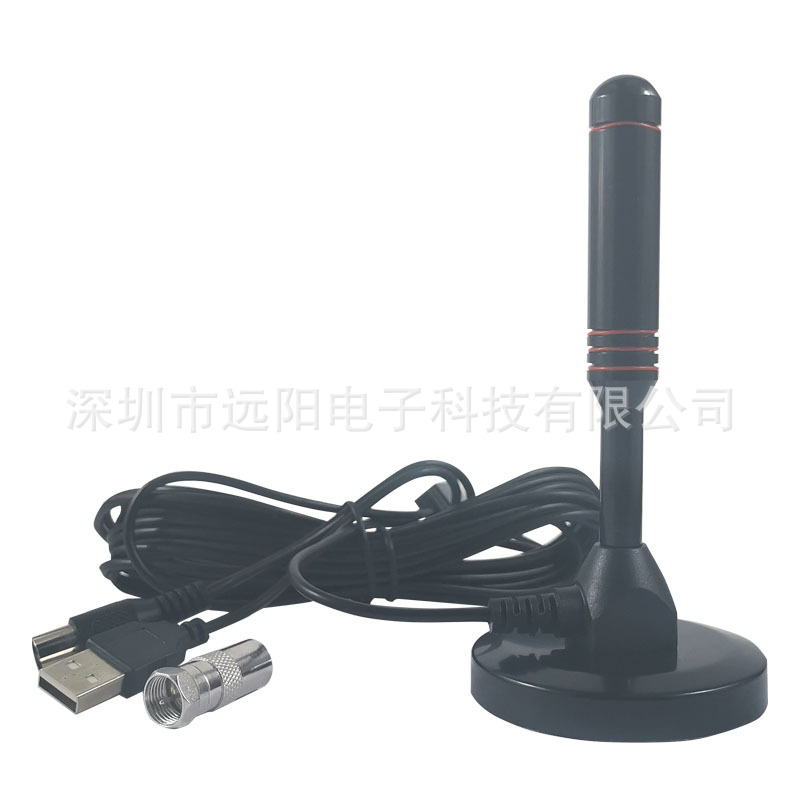 Digital TV ground wave antenna indoor DTMB/HDTV antenna household sucker antenna DVB-T2 antenna