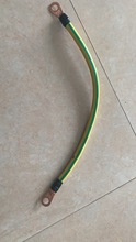 电池连接线铜质长短可选电池头线耳铜线搭火线过江龙串联并联线