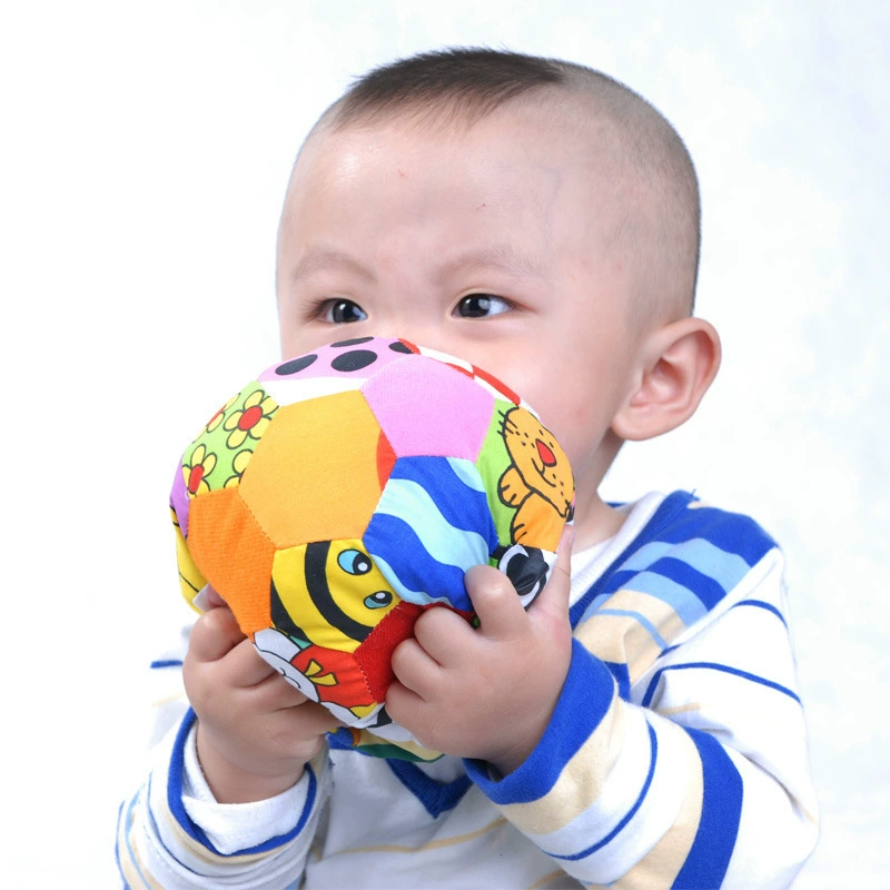Новая официальная игрушка Lala Color Sensation от Lalababy, плюшевый колокольчик, детский звенящий тканевый мячик