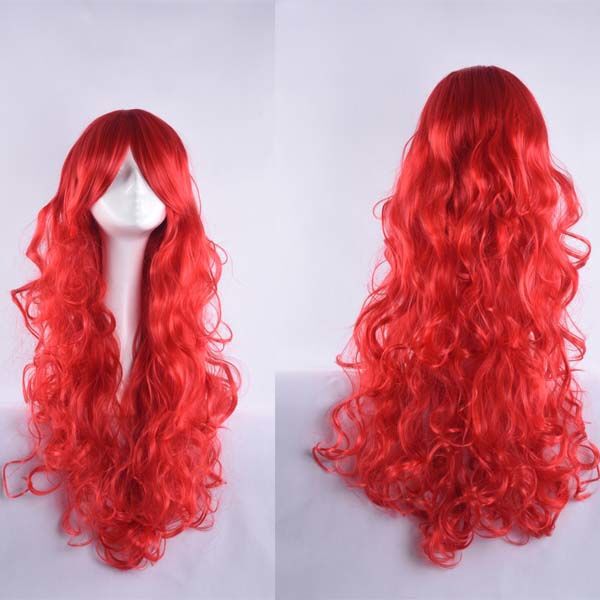 Factory direct color big wave wig Halloween party supplies dress up catwalk headgear