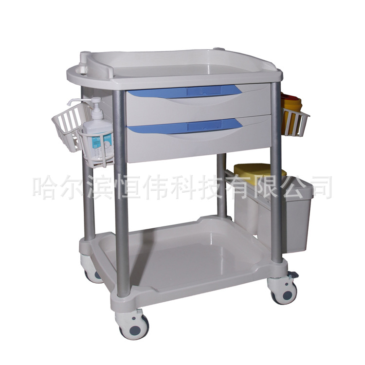双层治疗车、送药车、护士多更能护理车