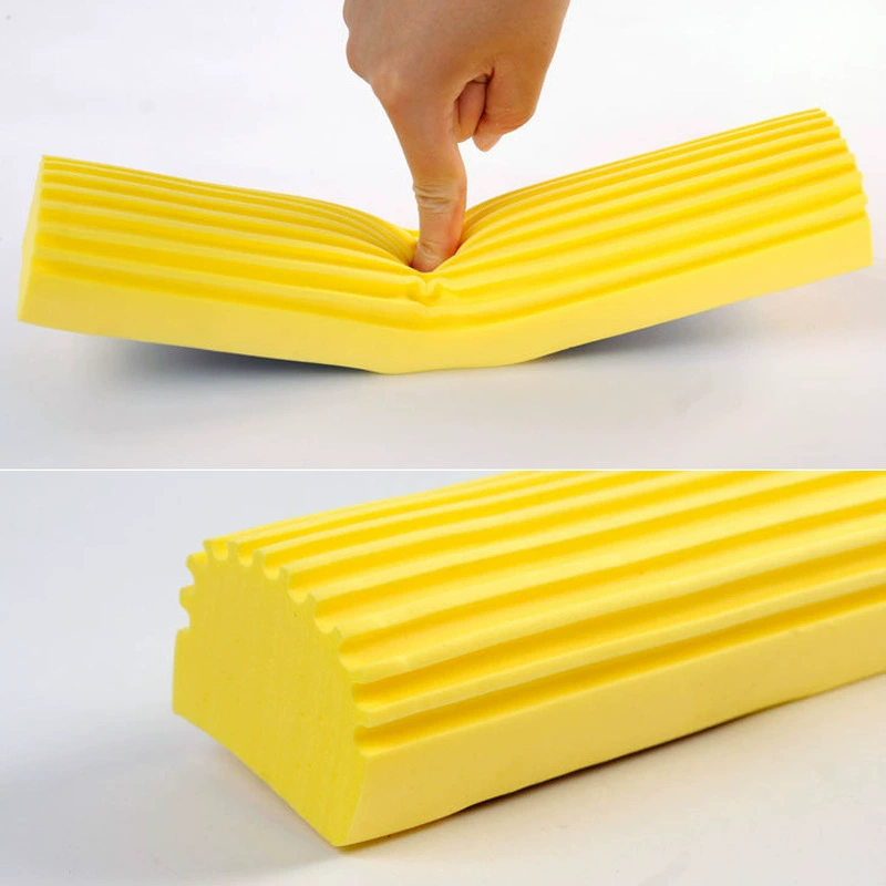 Сменная головка 28 см сложенная резиновая хлопковая Насадка для швабры сжимающая губка Насадка для швабры ПВА Абсорбирующая Швабра аксессуары для швабры