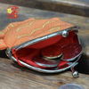 Jewelry bag #AB-W1 Zhaodu and Wind fabric goldfish iron fixture coin wallet