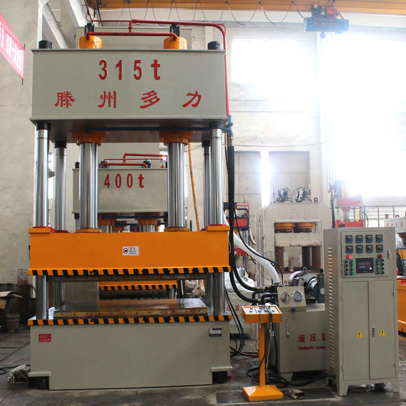 315吨四柱液压机 养殖漏粪板热压成型压力机 复合漏粪板液压机