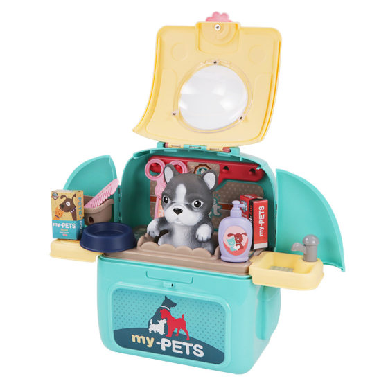 Cross-border Xiongcheng Pet Backpack Children's Play-house Toy Space Bag Bag Simulation Cat Dog Boy Girl
