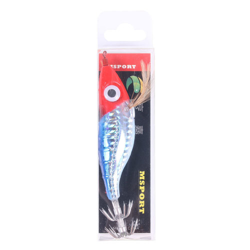 HENG JIA Hengjia Fishing Gear Luminous Horizontal Shrimp Bionic Bait 10cm9g Fishing Bait Squid Hook Luminous Squid Needle