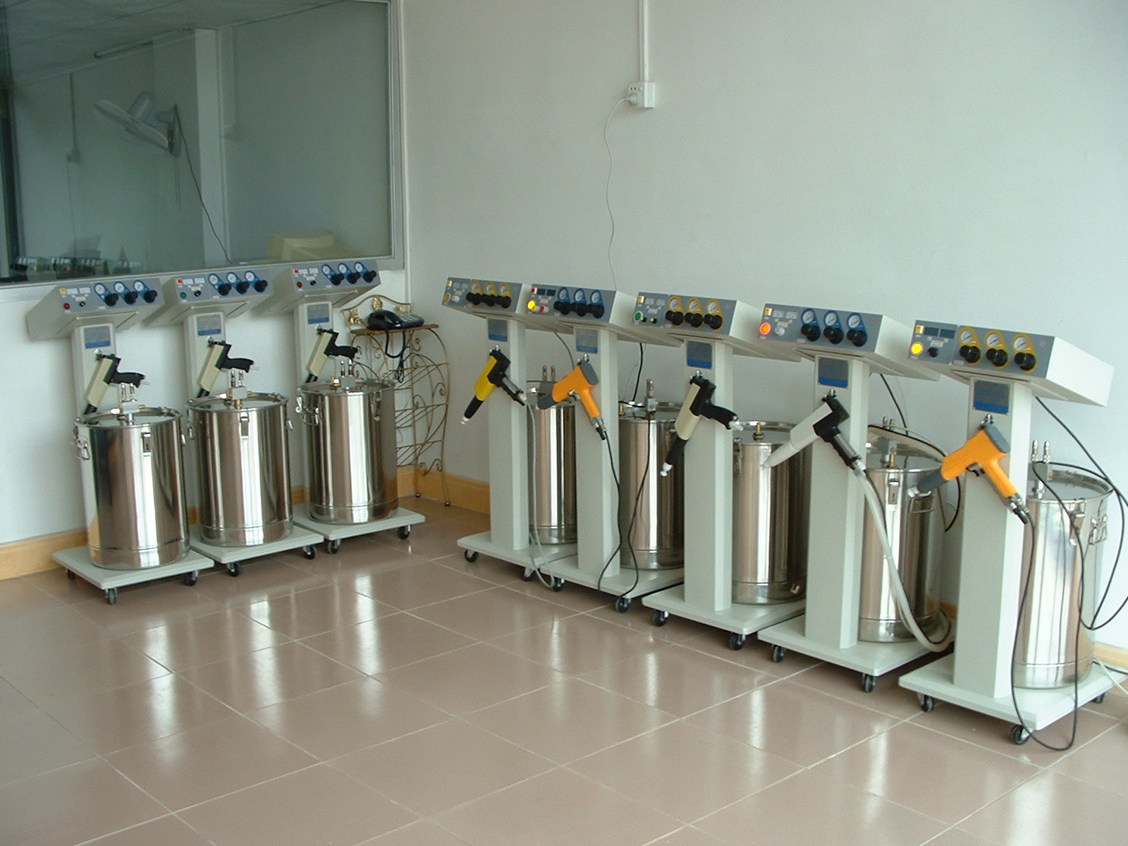 厂家供应内置高压静电喷粉枪大号工厂喷粉设备商用喷涂机工具批发