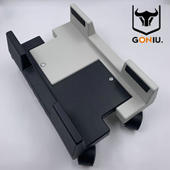 Computer main frame pulley movable computer main frame bracket with pulley thickened chassis base rack wholesale
