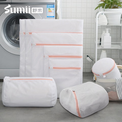 Shumi 70g lotus root powder thickened coarse mesh bag anti-deformation machine wash bra and underwear care wash bag laundry bag wholesale