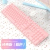 Pink square keycap version