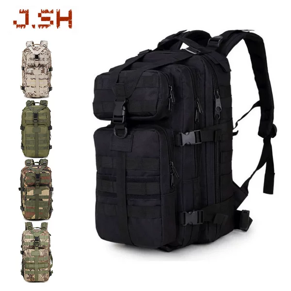 Medium Upgrade 3p Tactical Backpack Outdoor Camouflage Mountaineering Bag 35L Capacity Factory Direct Supply