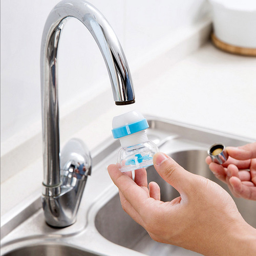 Kitchen faucet filter anti-splash shower tap water filter water purifier nozzle filter water saver