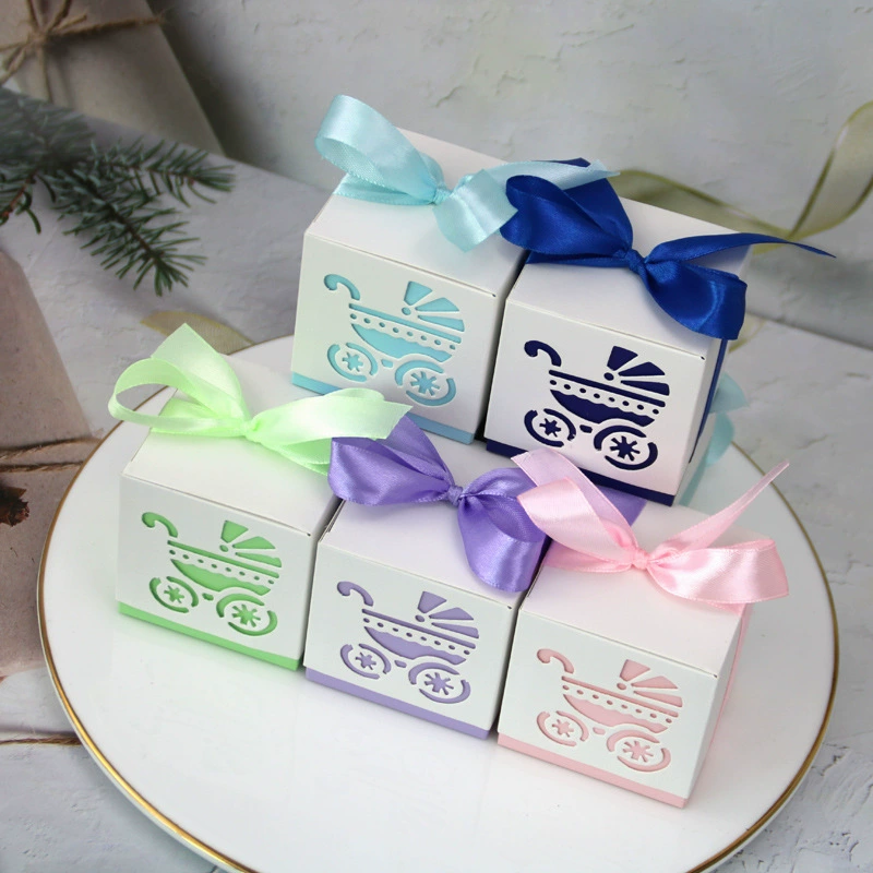 Европейская новая полая детская BB автомобильная коробка для конфет детская полнолуние креативная коробка для конфет производители коробок для конфет оптом