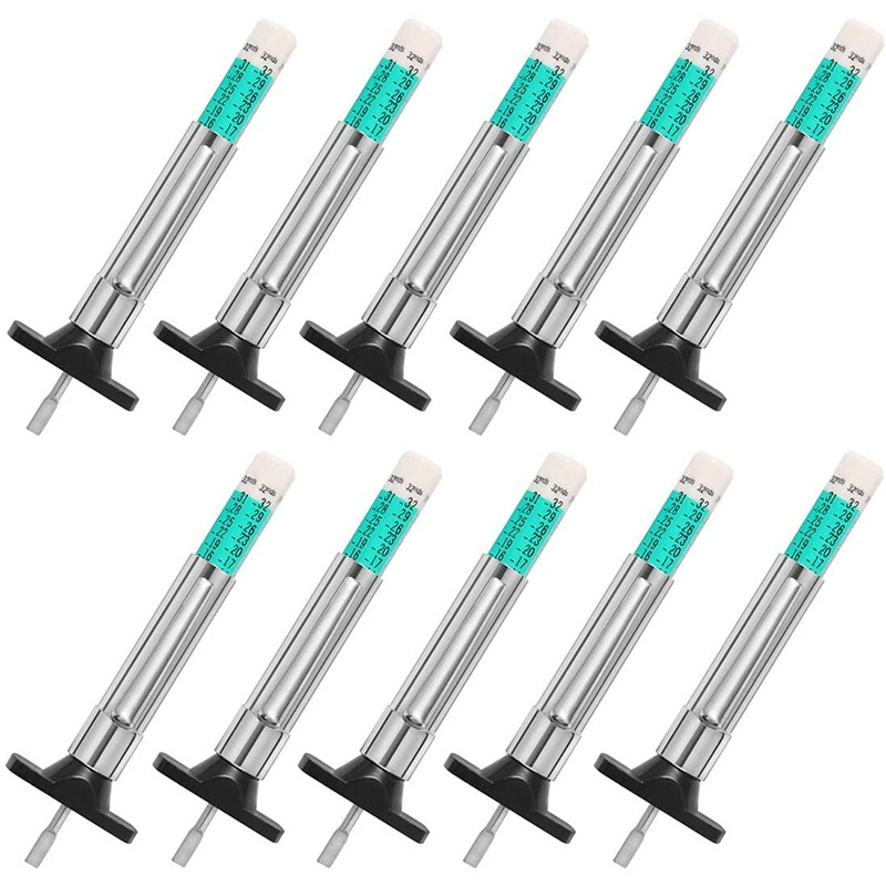 Измеритель глубины протектора шин, линейка для протектора, ручка для протектора 0-25 мм, измеритель глубины протектора шин автомобиля