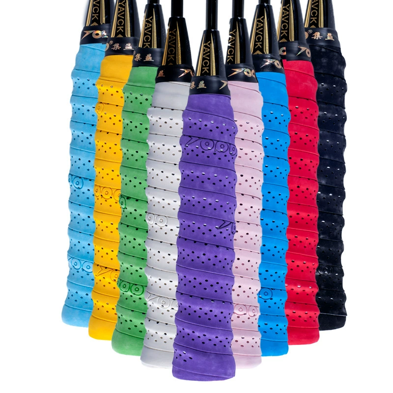 Ручка удочки для скакалки, обернутая перфорированным килем, ручной клей, ракетка для бадминтона, ручной клей, впитывающий пот ремень, ручка теннисной ракетки, ремень