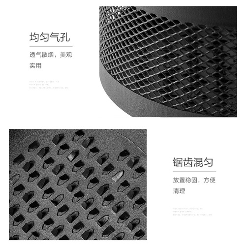 A2889 Iron fireproof mosquito repellent incense box classical sandalwood stove household large mosquito repellent incense tray mosquito repellent incense box with lid