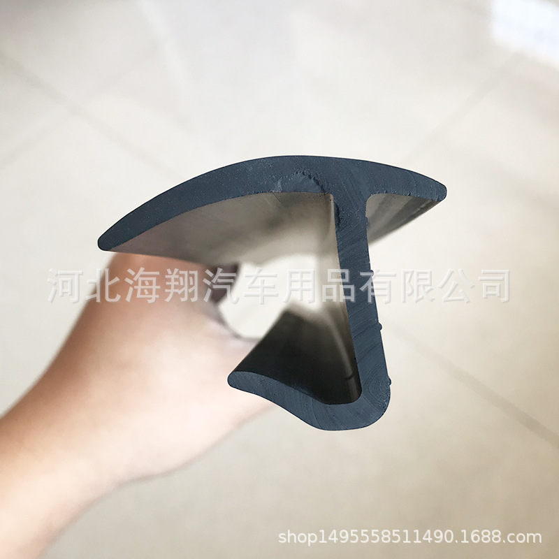 集装箱密封条丁字型J型密封条海运货柜门封条对接一体门框胶条