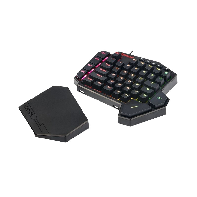 Red Dragon K585 Single Mobile Device Macro Programming Left Hand Chicken Game Keyboard Laptop Desktop Computer Throne_voghion.com