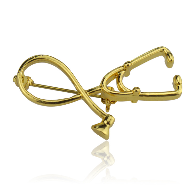 Insignias y alfileres médicos para doctor, enfermera, ECG, ambulancia, dentista – equipo médico decorativo.