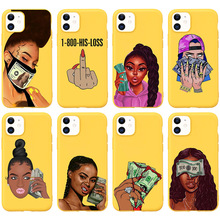 ����iPhone17��ɫTPUʱ���ֻ�Ů���ֻ���black girls phone case