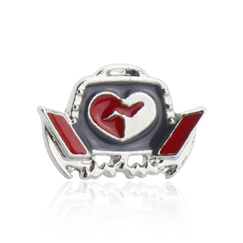 Insignias y alfileres médicos para doctor, enfermera, ECG, ambulancia, dentista – equipo médico decorativo.