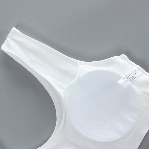 Girls' development period student vest style children's small suspender belt single layer without steel ring with inserts wholesale