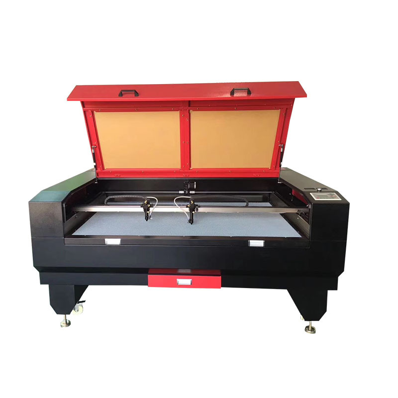 上海激光切割雕刻机 1390亚克力导光板激光打点机 毛毡布切割机
