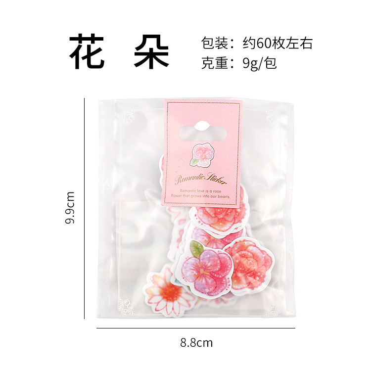 9 mano cuenta diario pegatinas bolsa de papel DIY álbum de pago diario pegatinas decorativas al por mayor Kamio pegatinas impermeables