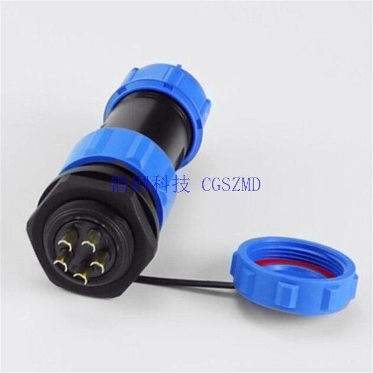 ����IP67������ �����ܽ���� 12о 30M metal hose female plug