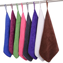 方巾吸水超细纤维小加厚礼品挂巾厨房抹布可印logo擦手吸水速干