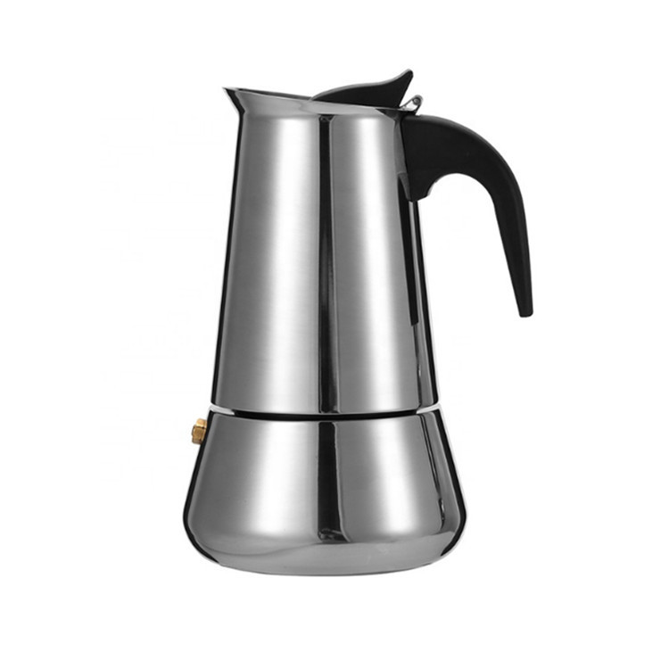 Amazon explosions Italian stainless steel coffee pot Moka pot European concentrated French coffee cup wholesale Amazon explosions Italian stainless steel coffee pot Moka pot European concentrated French coffee cup wholesale