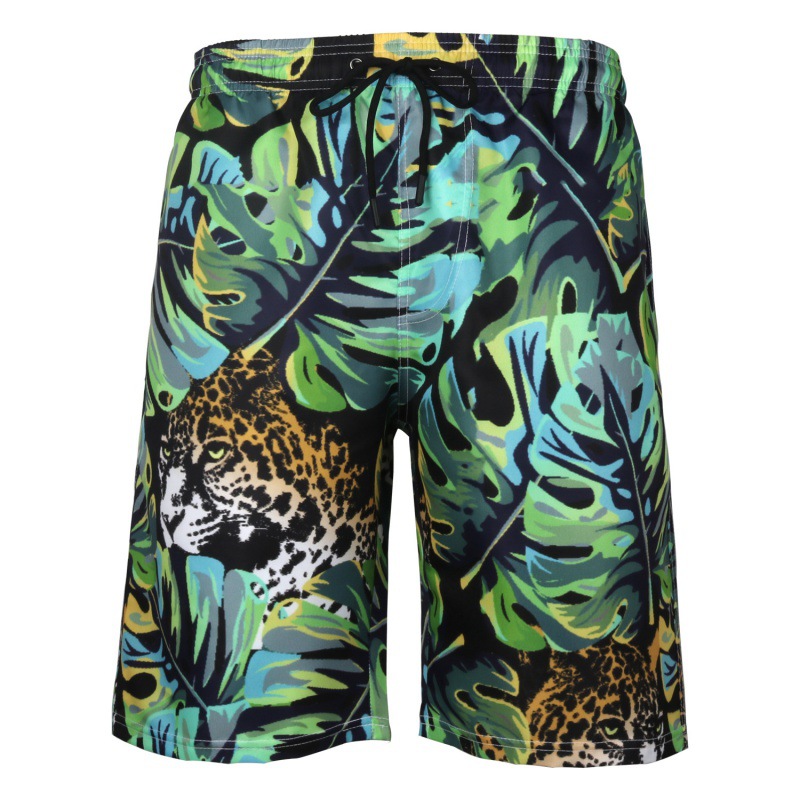2026 New Men's Beach Shorts, Popular Cross-Border Export Casual Shorts, Quick-Dry 3D Printed Sports Shorts