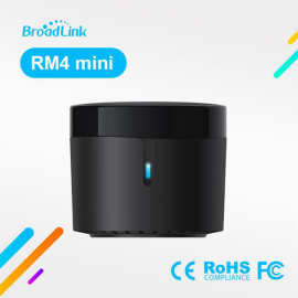 博联Broadlink RM4 Mini WiFi红外智能遥控支持Alexa Google