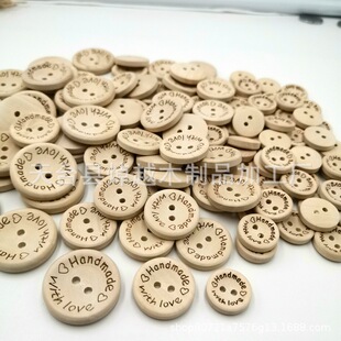 �F؛���l�A��ľ�^�~��15/20/25mm����handmade��ĸ���100��һ��