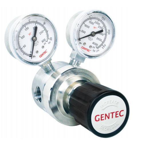 美国捷锐 GENTEC R15SLGT-FIW-04-04 不锈钢中流量减压器