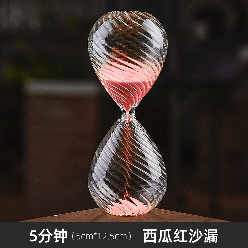 Reloj de arena creativo y original para regalo de cumpleaños, reloj de arena con temporizador, pequeño regalo, decoración para el hogar.