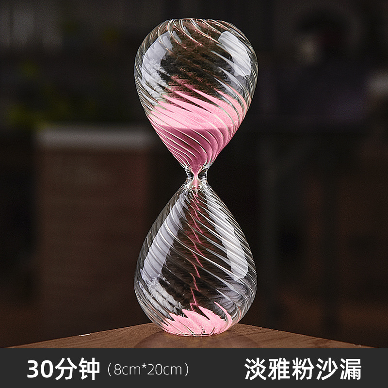 Reloj de arena creativo y original para regalo de cumpleaños, reloj de arena con temporizador, pequeño regalo, decoración para el hogar.