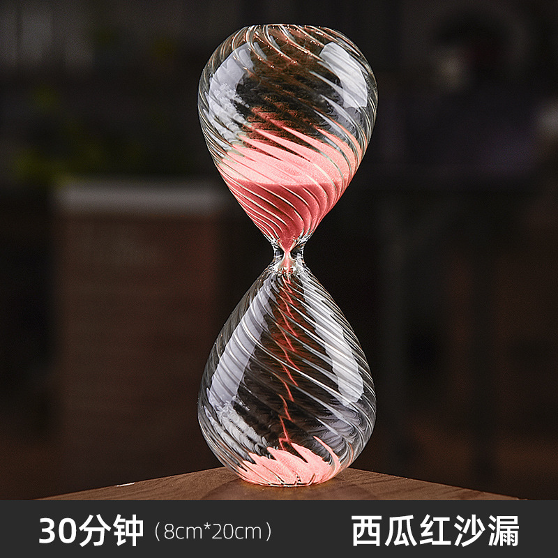 Reloj de arena creativo y original para regalo de cumpleaños, reloj de arena con temporizador, pequeño regalo, decoración para el hogar.