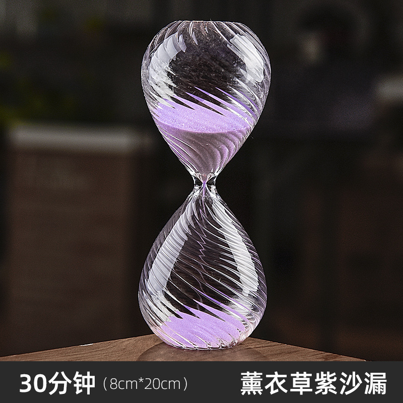 Reloj de arena creativo y original para regalo de cumpleaños, reloj de arena con temporizador, pequeño regalo, decoración para el hogar.